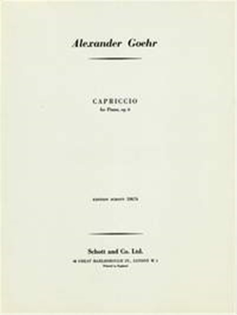 Capriccio op. 6